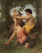 Idyll:Family from Antiquity (nn04) Adolphe William Bouguereau